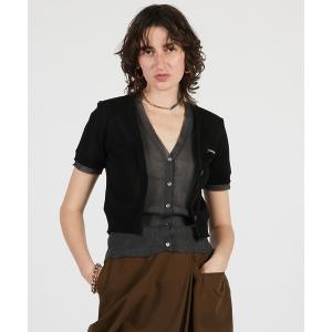 カーディガン 「2026Summer Pre-Order」ダブルフロントニットカーデ / Double Front Knit Cardigan