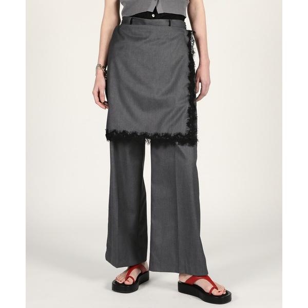 スラックス パンツ 「2026Summer Pre-Order」デタッチャブルエプロンパンツ / D...