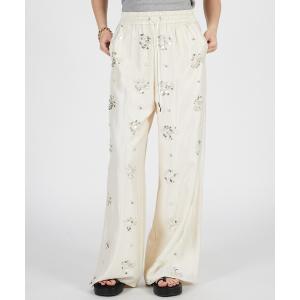 ワイドパンツ パンツ 「2026Summer Pre-Order」エンブロイダリーイージーパンツ / Embroidered Easy Pants