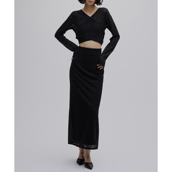 ドレス CACHE-COEUR DAMAGE CUT DRESS