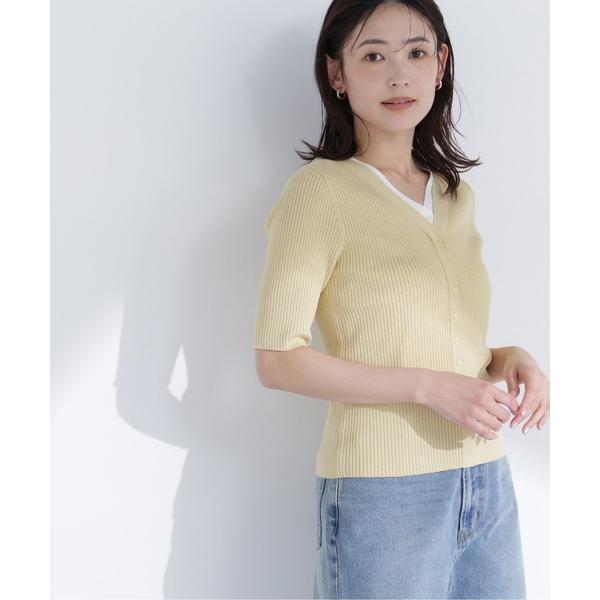 ニット セーター レイヤードＶネックニット レディース