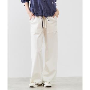 パンツ イージーベイカーストレートパンツ レディース