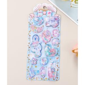 ステッカー きらきらマーメイドウォーターシールの商品画像