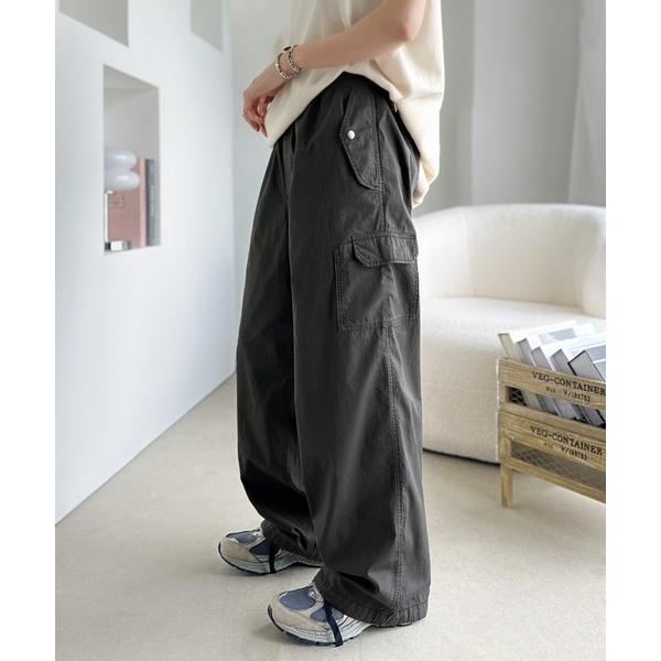 「Java」 カーゴパンツ SMALL チャコールグレー レディース