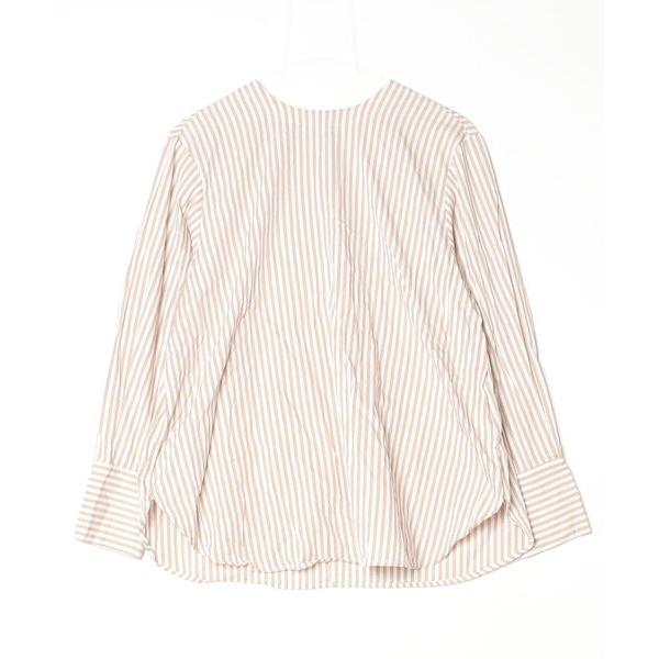 「miclat」 「SMILELAND」長袖ブラウス LL ベージュ レディース