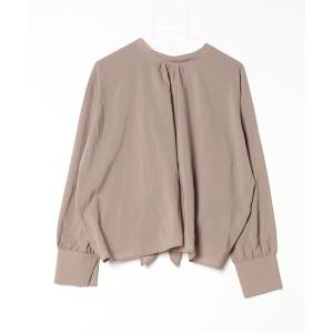 「titivate」 長袖ブラウス M ベージュ レディース
