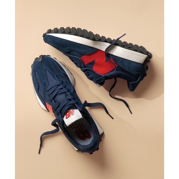 「New Balance」 ローカットスニーカー 26.5cm ネイビー メンズ