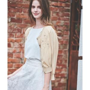 「LAISSE PASSE」 カーディガン MEDIUM ベージュ レディース