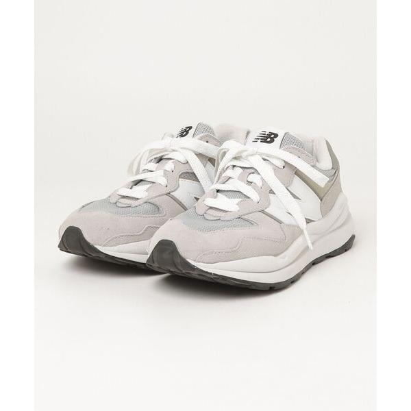 「New Balance」 ローカットスニーカー 25.0cm グレー メンズ