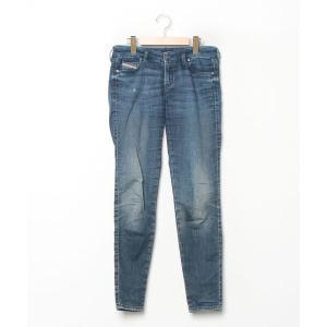 「DIESEL」 デニムパンツ 27 ブルー レディース
