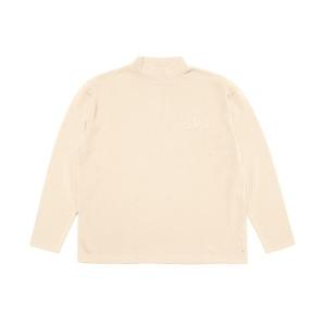 「STUDIO SEVEN」 長袖Tシャツ MEDIUM アイボリー メンズ
