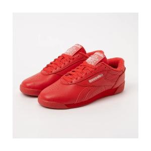 スニーカー REEBOK リーボック - FS LO スニーカー レッド「155954-100256057」 レディース