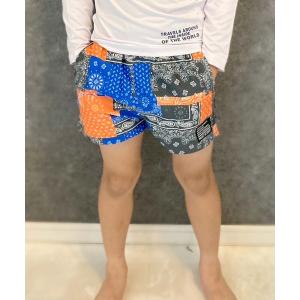 ハーフパンツ パンツ 短パン 水陸両用パンツ 水着 ハーフパンツ(523-06) キッズ 子供服 男の子 女の子