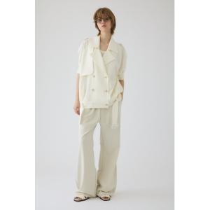 ソフトトレンチジャケット レディース