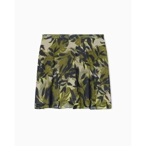 スカート 「A|X アルマーニ エクスチェンジ」IA クリンクルヴィスコース フリルスカート