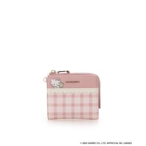 ミニ 二つ折り 二つ折り財布 財布 「ハローキティ」コラボコレクション　折財布 レディース