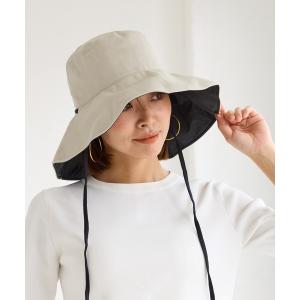 帽子 ハット 「W by Wpc./ダブリュ バイ ダブリュピーシー」UVカット接触冷感つば広ハット/イージーケア レディース