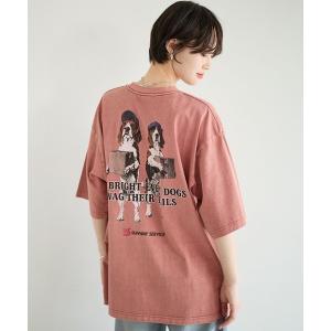 tシャツ 「ユニセックス」ヴィンテージライクアニマルTシャツ メンズ レディース