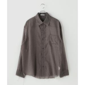 シャツ カットオフ シアーシャツ / J Cutoff Sheer Shirt メンズ レディース