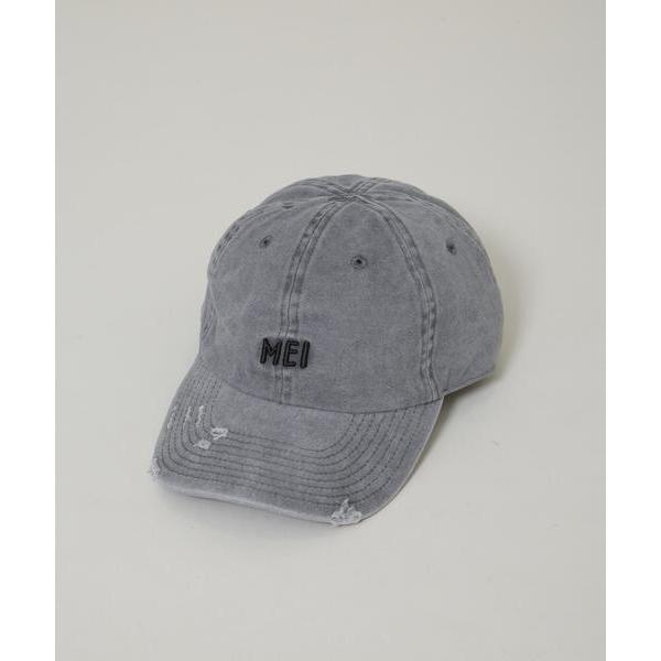 キャップ 帽子 MEI/MEI PIGMENTWASH ＆ DAMAGE CAP メンズ レディース