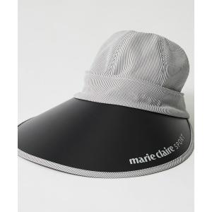キャップ 帽子 紫外線カット 「marie claire:マリ.クレール」レディース２WAYキャップ　遮蔽率99％ ゴルフ レディース