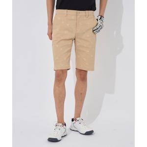 パンツ 「FILA GOLF:フィラゴルフ」エンボスツイルショートパンツ　ゴルフ メンズ