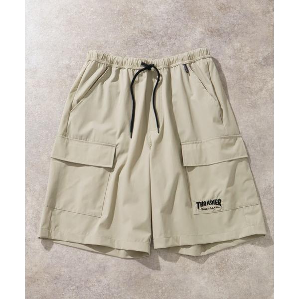 カーゴパンツ 「THRASHER/スラッシャー」接触冷感 ナイロンカーゴショーツ メンズ レディース