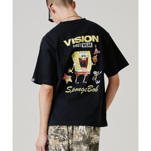 tシャツ スポンジ・ボブコラボ Multi Tee / マルチグラフィック S/S Tシャツ レディ...