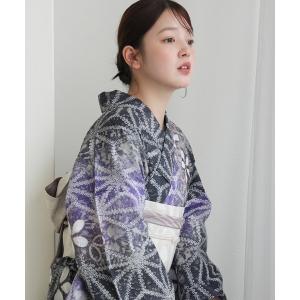 浴衣 有松絞り浴衣3点セット utatane 藤...の商品画像