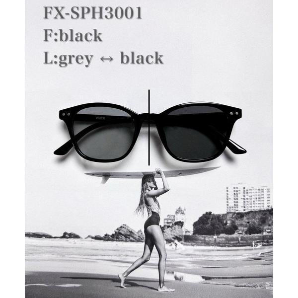 サングラス 調光・偏光レンズ搭載 square frame 3 sunglasses / スクエア ...