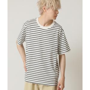 tシャツ USAコットン クルーネック 半袖ボーダーTシャツ メンズ レディース