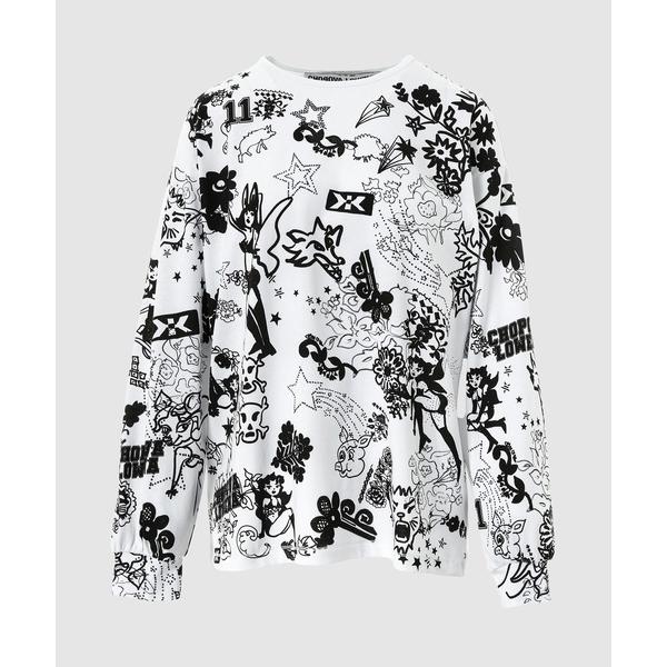 tシャツ Long Sleeve Oversized Jersey Top レディース