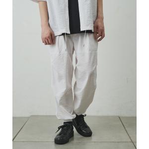 パンツ ペーパーサッカージョガーパンツ メンズ