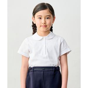 ブラウス シャツ 「 お受験 冠婚葬祭 」半袖天竺ブラウス（90〜130cm） キッズ 子供服 女の子