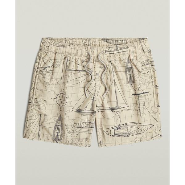 水着 Dirik AO Swimshorts/オリジナルマッププリントスイムショーツ/水陸両用 メン...