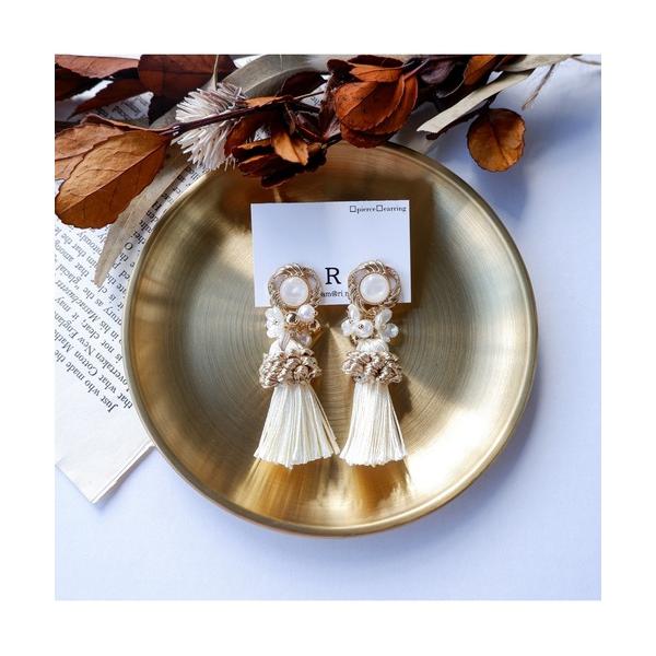 ピアス 「R」910 タッセルピアス(MA) レディース