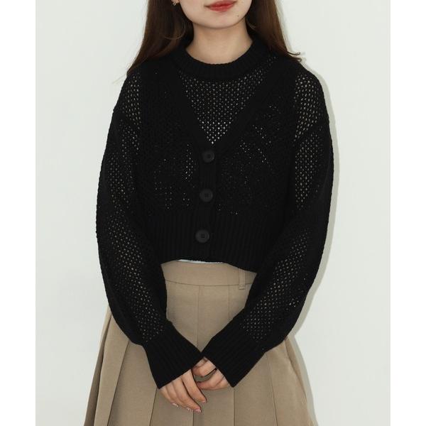 アンサンブル Rename カーディガン×ニットアンサンブル