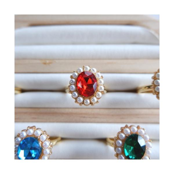 指輪 リング 「R」932　ビジューリング(MA) レディース