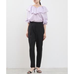 パンツ ペグトップパンツ レディース