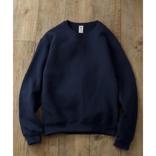 「FRUIT OF THE LOOM」 スウェットカットソー S ネイビー メンズ