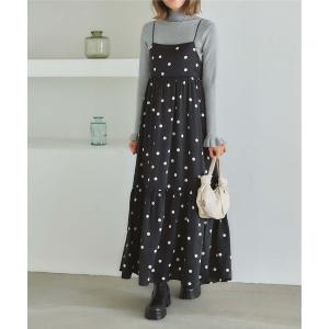 「titivate」 キャミソールワンピース M ブラック レディース