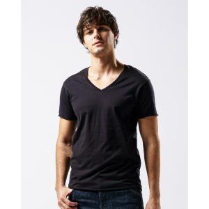 tシャツ Tシャツ メンズ cut-off V-neck S/S