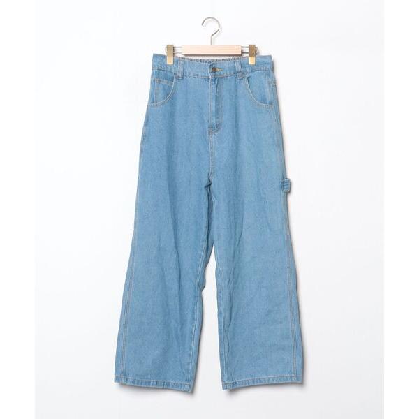 「Java」 デニムパンツ X-LARGE ブルー レディース