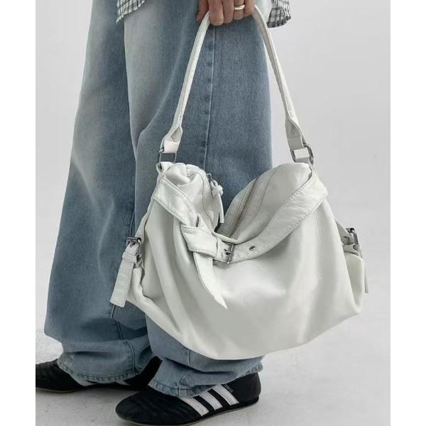 ショルダーバッグ バッグ メタリックソフトショルダーバッグ レディース