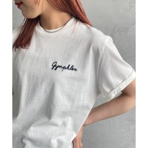 GYMPHLEX コットンワンポイントTシャツ