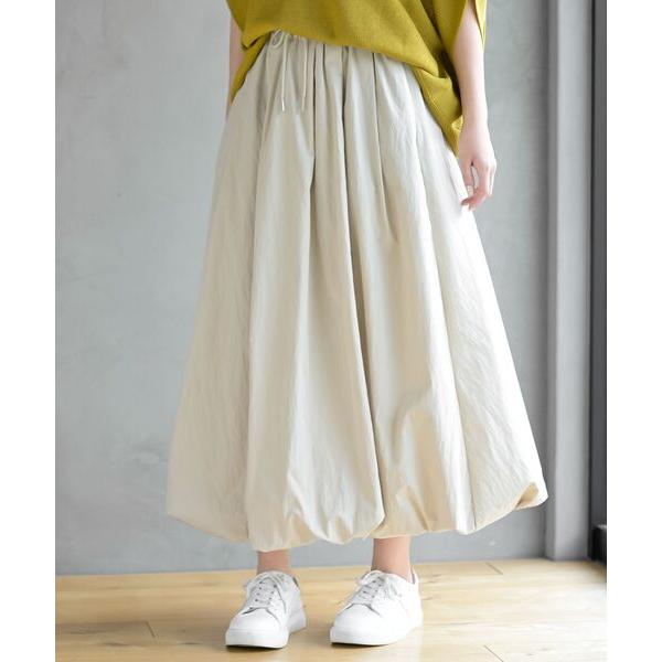スカート タックボリュームバルーンスカート