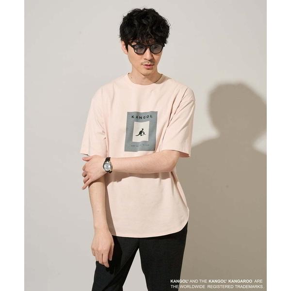 tシャツ 「コラボ/接触冷感」ＫＡＮＧＯＬスクエアプリントロングシルエットカットソー メンズ
