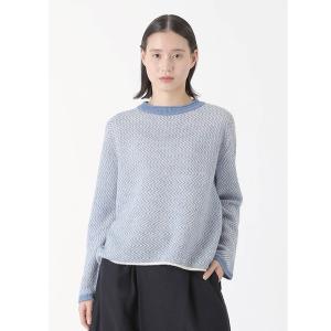 ニット セーター ブラッシュドジャガード / P レディース