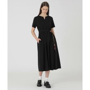 ワンピース 「接触冷感」「抗菌防臭」「UVカット」「吸水速乾」コンパクトポンチドレス