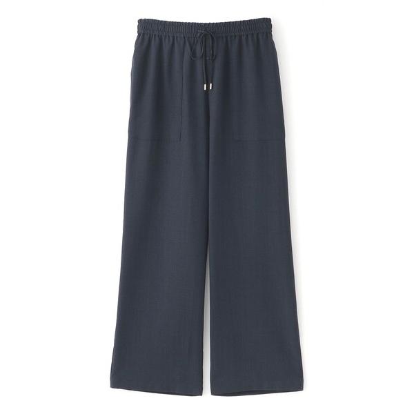 パンツ 「マルチシーン」タンブラーブッチャードロスト付きパンツ レディース